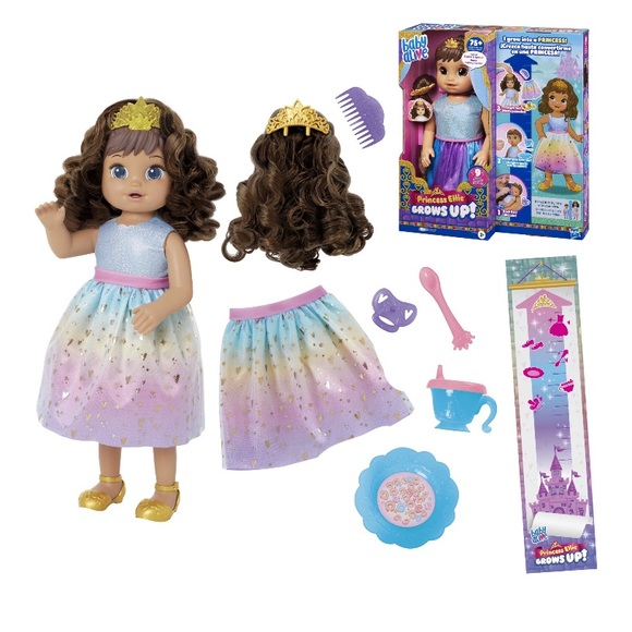 NIB BABY ALIVE PRINCESS ELLIE GROWS UP - Picture 9 of 12